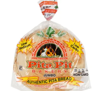 Authentic Pita Whole Wheat 8oz
