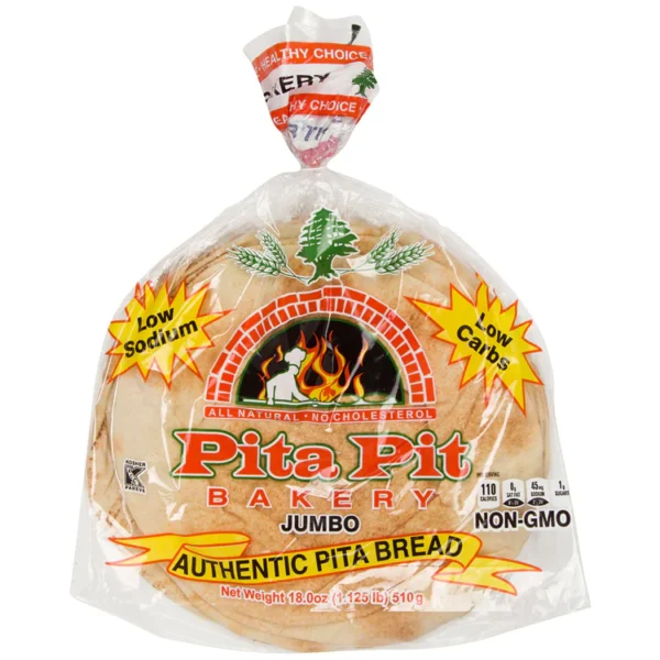 Authentic Pita Bread 180z
